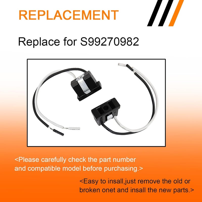 repustor S99270982 Replacement Parts for Receptacle Exhaust Fan,Compatible with B40BNB, B40DB, B40DV, B40VD, B41BNB, B41DB, B41DV, B42DVB, SB50B43C, Replace for Bathroom Fan Wiring Outlet Part S99270982 - Image 5